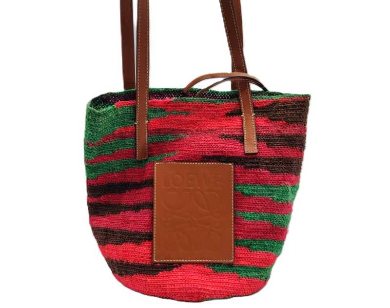 ロエベ買取 シグラ かごバッグ